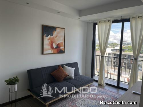APARTAMENTO AMOBLADO A ESTRENAR EN RENTA INARA AMÉRICAS ZONA 13  MUNDO INMOBILIARIO