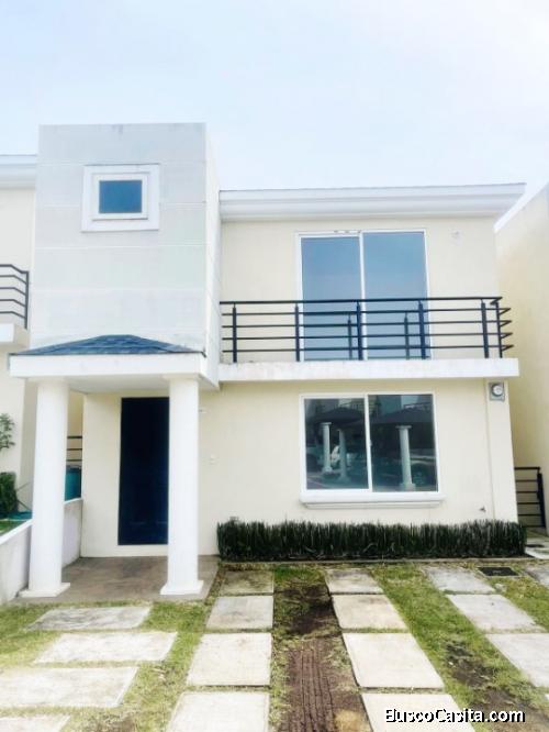 RENTAALQUILER CASA TIPO TOWNHOUSE EN CONDOMINIO KM. 19 CARETERA A SAN JOSE PINULA