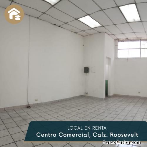 RENTO LOCAL COMERCIAL EN ZONA 7, CALZADA ROOSEVELT