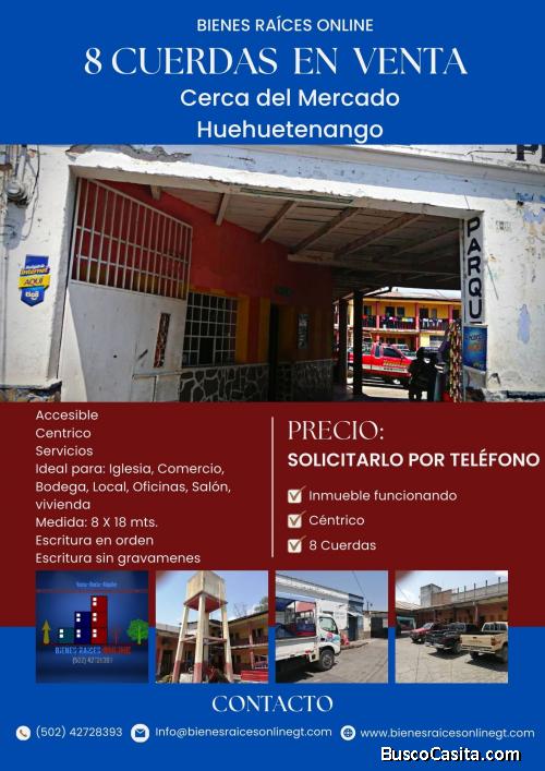 8 Cuerdas en Venta Huehuetenango 
