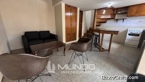 APARTAMENTO SEMI AMOBLADO TIPO LOFT EN RENTA Z 15  MUNDO INMOBILIARIO