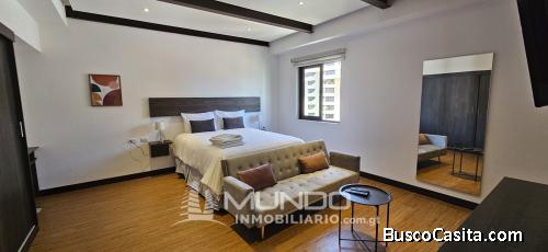 APARTAMENTO AMOBLADO EN ZONA 10  MUNDO INMOBILIARIO