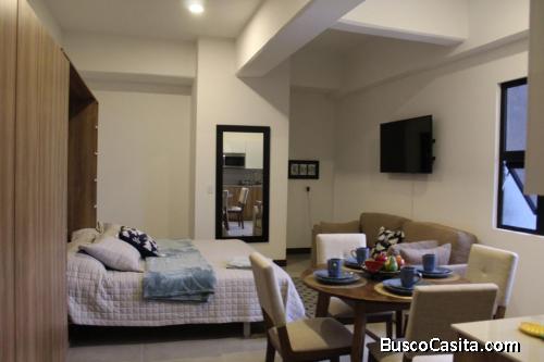 APARTAMENTO TIPO ESTUDIO AMUEBLADO EN VENTA ZONA 13