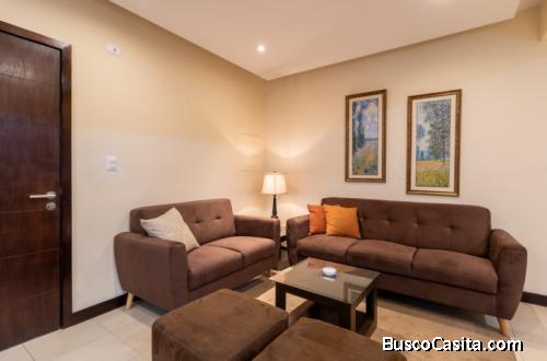 En Alquiler Apartamento Amueblado En Zona 14; Idi: 62807