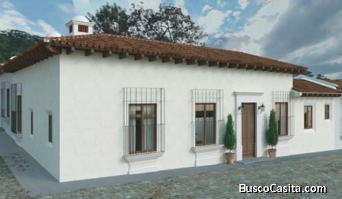 Preciosa Casa De Esquina  En Venta En Antigua G.; Idi: 131345