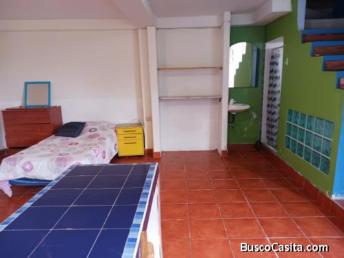 Apartamento Efficiency Amueblado En Renta Zona 2 Ciudad; Idi: 140825