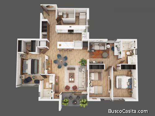 Venta de apartamento Nuevo en zona 13