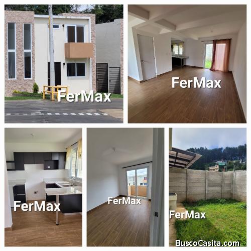 Alquilo casa NUEVA en San José Pinula 