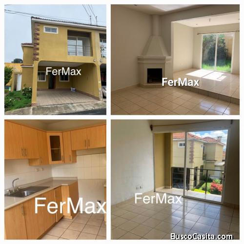 Alquilo casa de 4 dormitorios,  en San José Pinula.  Un nivel