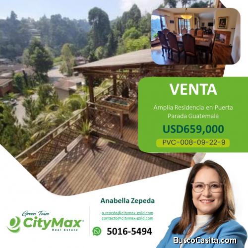 Amplia Residencia en venta en Puerta Parada Guatemala