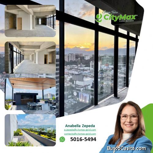Oficina nueva en Renta en Edificio de zona 10 Guatemala