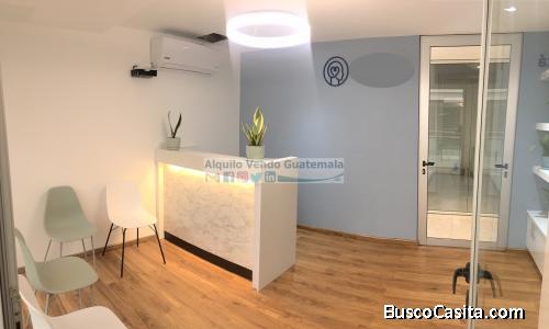 Clínicas Compartidas en Alquiler Zona 9, Un ambiente, 15 m2, US$465