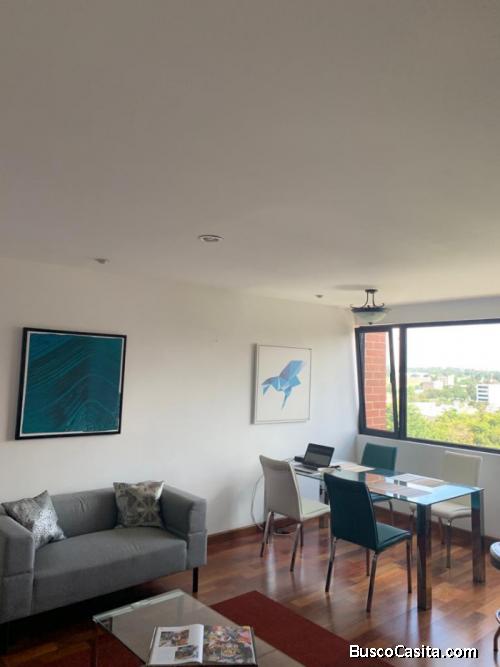 Apartamento Amueblado En Renta Zona 14; Idi: 141318