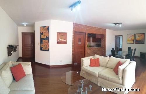 En Alquiler Apartamento Amueblado Con Terraza Zona 14; Idi: 118891