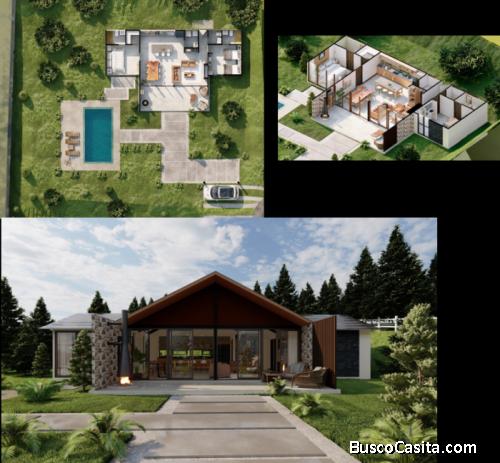  Pre-Vende Casa  En Laguna El Pino; Idi: 118067