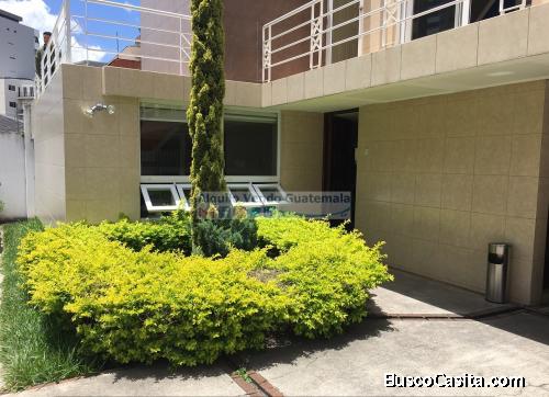 Casa para Oficina en Alquiler Zona 14, 9 Ambientes, 260 m2, 14 Parqueos, US$3,200