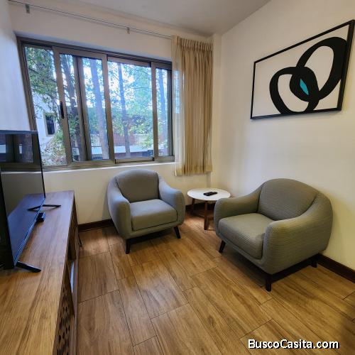 Apartamento Amueblado En Zona 14 En Alquiler; Idi: 141753