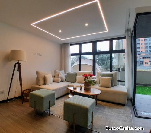 Apartamento Con Jardin En Venta En Zona 10; Idi: 141734