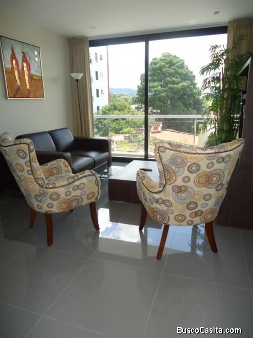 Apartamento En Alquiler Amueblado Zona 15; Idi: 61361