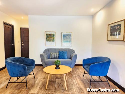 APARTAMENTO AMOBLADO EN RENTA, ZONA 16MUNDO INMOBILIARIO