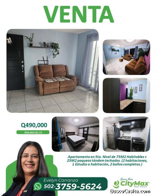 En Venta apartamento en zona 7, San Miguel Petapa