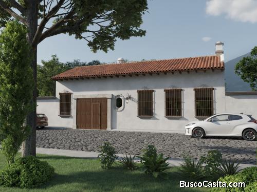 Hermosa Casa Con Finos Acabados En Antigua Guatemala; Idi: 93768
