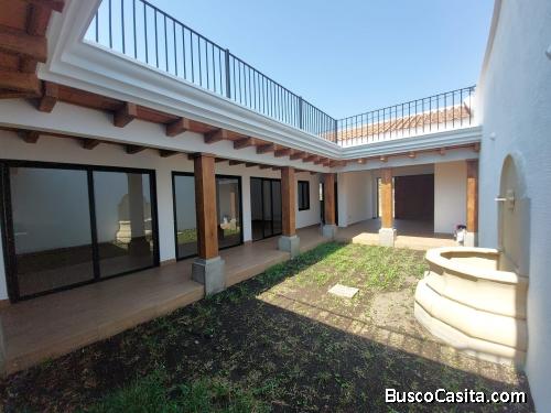 Casa nueva en venta de 1 nivel a 20min de #AntiguaGuatemala dentro de residencial