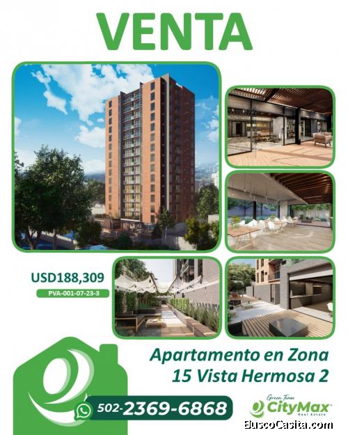 Venta de Apartamento en Zona 15 Vista Hermosa 2