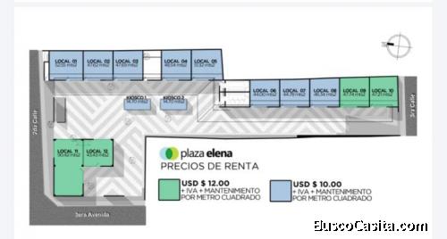 Plaza comercial en venta en Santa Elena Barillas