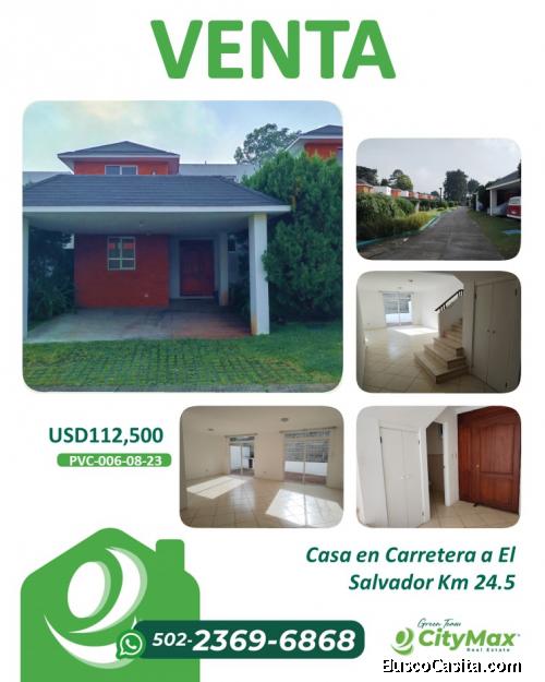 Casa en venta en Carretera a El Salvador Km 24.5