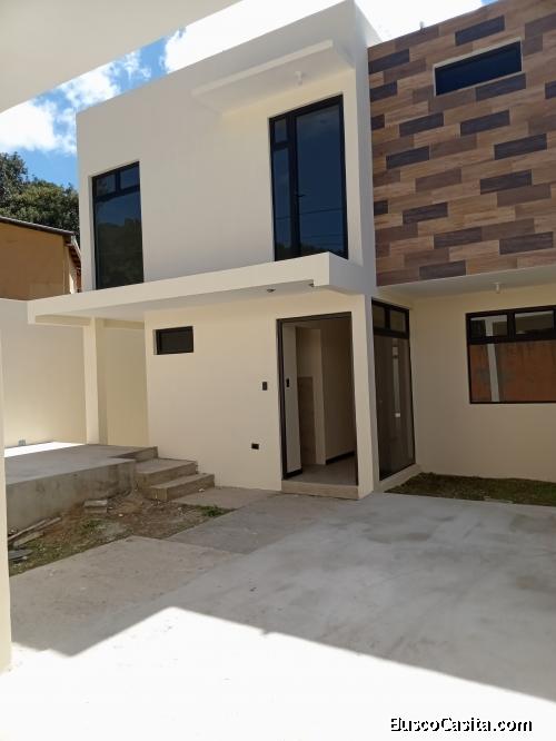 VENTA DE CASA NUEVA EN SANTA LUCIA MILPAS ALTAS
