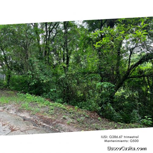 VENDO TERRENO EN CONDOMINIO EL ENCINAL , ZONA 7 DE MIXCO