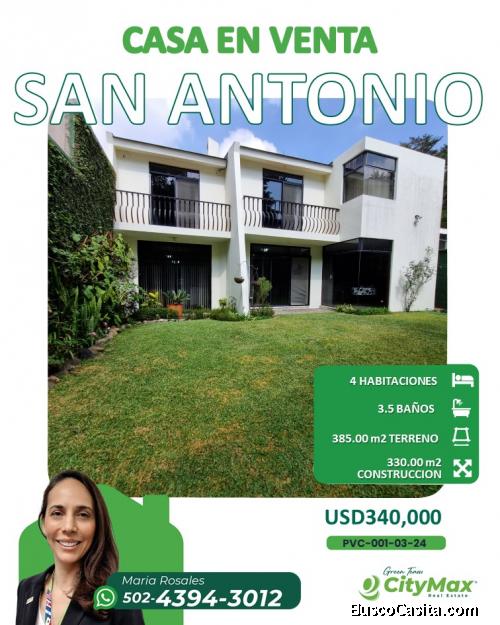 Vendo Casa en Residenciales San Antonio km 16.5