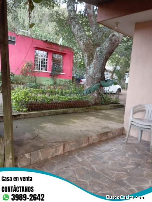 Vendo terreno con 2 casas en el tejar 