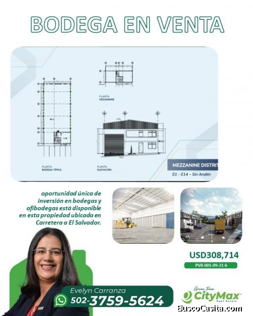 En Pre-venta Ofi-bodegas en CAES