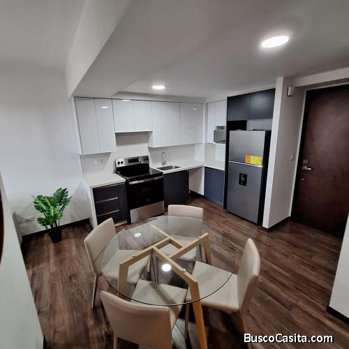 Apartamento amueblado 2 habitabitaciones zona 10 Brunelo