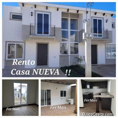 Alquilo casa NUEVA en San José Pinula 