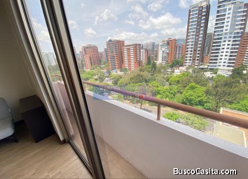 Apartamento en Alquiler Zona 13, 1 Habitación, 45 m2, US$700