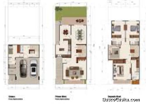 VENDO CASA 3 NIVELES CONDADO SAN NICOLAS