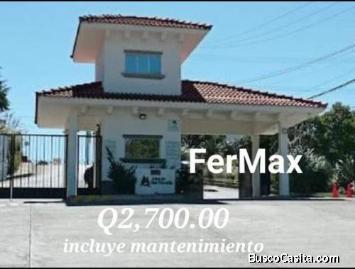 Alquilo casa en San José Pinula,  Altos de San Nicolás 