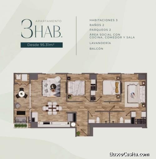 APARTAMENTOS EN PREVENTA EN CARRETERA A EL SALVADOR KM 8