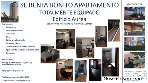 Colonia El Carmen zona 12. Apartamento 