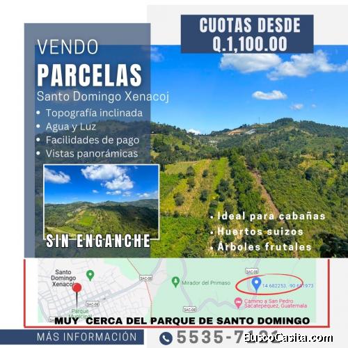 Vendo terreno en Santo Domingo Xenacoj: Vive la tranquilidad