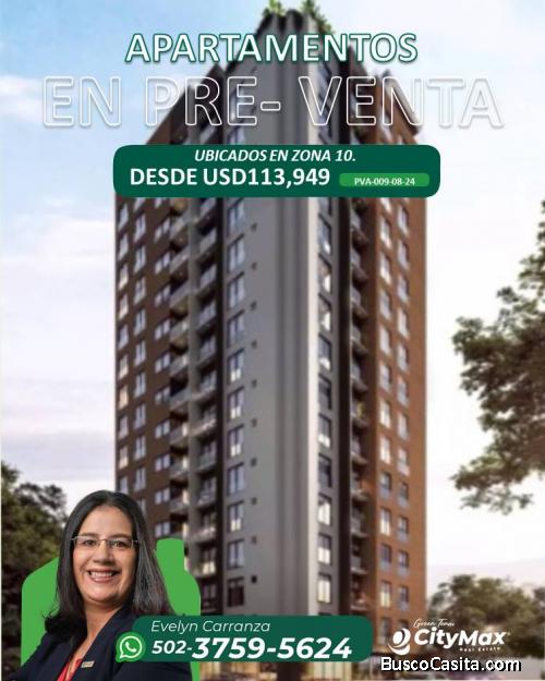 CityMaxGold  En #Pre-Venta #apartamentos,  en zona 10