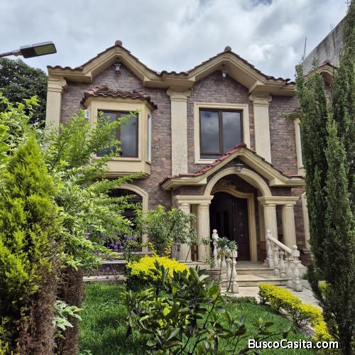 Vendo casa nueva en Bosques de San Nicolas Z.4 de Mixco