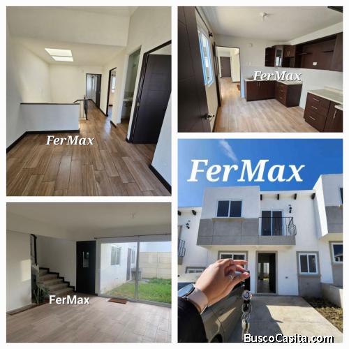 Alquilo casa NUEVA en San José Pinula ,,120 mts 