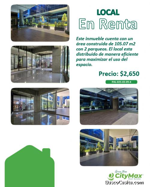 En renta local en la zona 13 Ave. las Américas