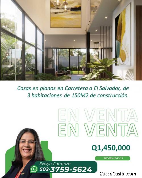 En Pre-Venta Casa en Km 16.5 CAES, Santa Catarina Pinula