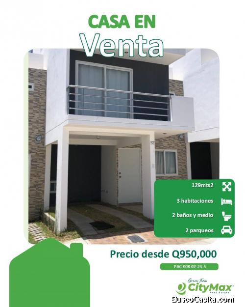 En venta linda Casa en Lomas del Carmen Guatemala