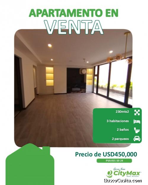 Apartamento con Jardín En Zona 10 Guatemala